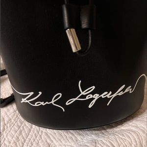 KARL LAGERFELD BUCKET BAG
